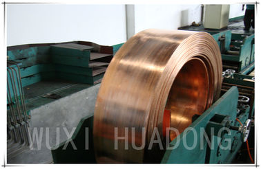 赤い銅のストリップの銅型の管の連続鋳造機械、鋼片の鋳造機械
