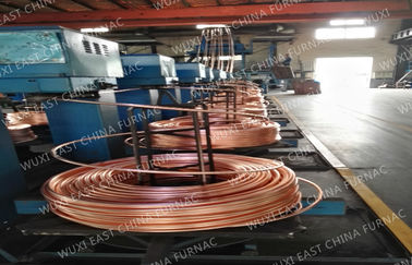 銅の棒の管の鋼片ワイヤーのための自動上向きの連続鋳造機械