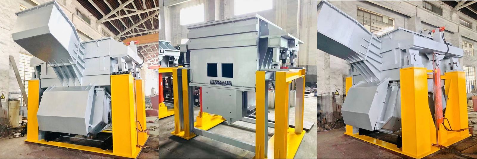 横の連続鋳造機械